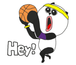 Panda's Basketball2 sticker #7982035