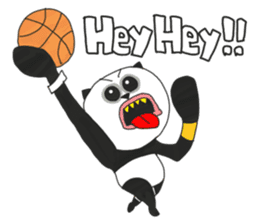 Panda's Basketball2 sticker #7982036