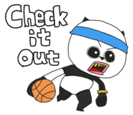 Panda's Basketball2 sticker #7982037