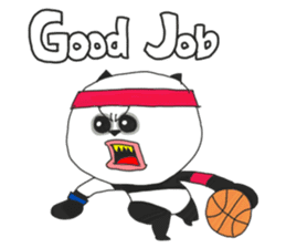 Panda's Basketball2 sticker #7982039