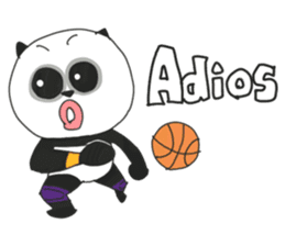 Panda's Basketball2 sticker #7982040