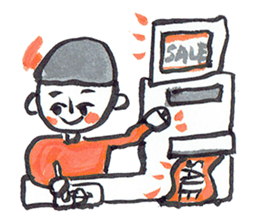 Miracle Happy bed shop sticker #7982193