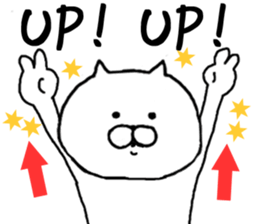 Sticker of simple cat sticker #7982431