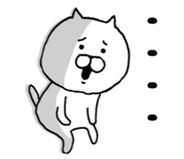 Sticker of simple cat sticker #7982435