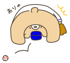 baseball bears sticker #7982503