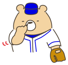 baseball bears sticker #7982504