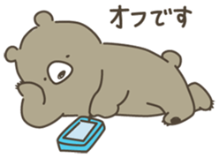 baseball bears sticker #7982521