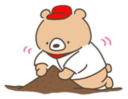 baseball bears sticker #7982523