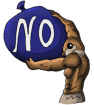 Muscles sparrow 2 sticker #7982765