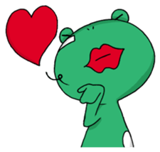 Frog Ben (English ver.) sticker #7983056