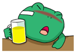 Frog Ben (English ver.) sticker #7983057