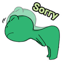 Frog Ben (English ver.) sticker #7983066