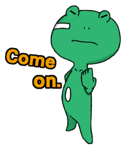 Frog Ben (English ver.) sticker #7983073