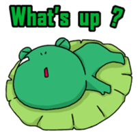 Frog Ben (English ver.) sticker #7983074