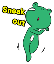 Frog Ben (English ver.) sticker #7983077