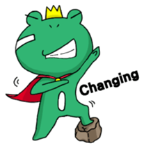 Frog Ben (English ver.) sticker #7983080