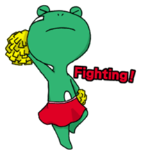 Frog Ben (English ver.) sticker #7983081
