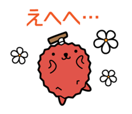 Funny pineapple & funny Lychee sticker #7983535