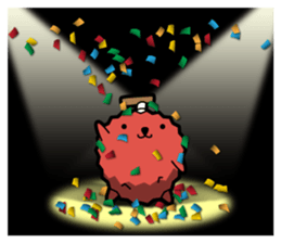 Funny pineapple & funny Lychee sticker #7983559