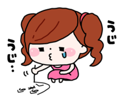 Love Love everyday girl Ai-chan sticker #7983752