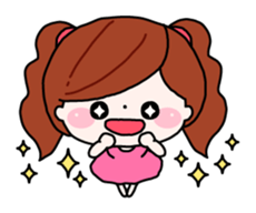 Love Love everyday girl Ai-chan sticker #7983760