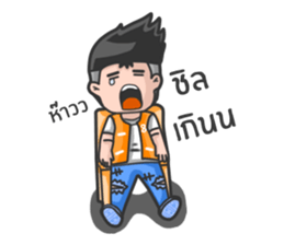 P'Win motorcy sticker #7984030