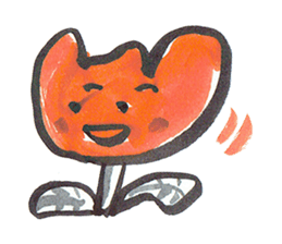 Garden of flowers us sticker #7984092