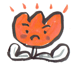 Garden of flowers us sticker #7984093