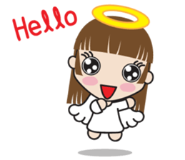Cute Angel and Cute Demon sticker #7984244