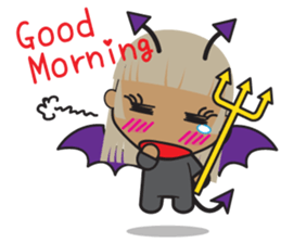 Cute Angel and Cute Demon sticker #7984248