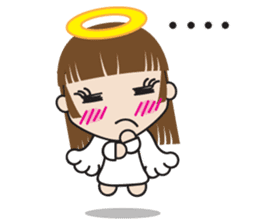 Cute Angel and Cute Demon sticker #7984250