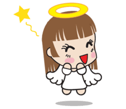 Cute Angel and Cute Demon sticker #7984252