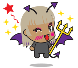 Cute Angel and Cute Demon sticker #7984253