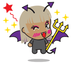 Cute Angel and Cute Demon sticker #7984253
