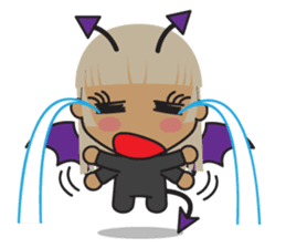 Cute Angel and Cute Demon sticker #7984255