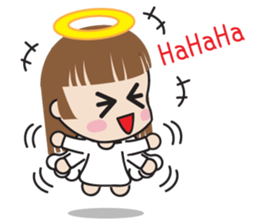 Cute Angel and Cute Demon sticker #7984256
