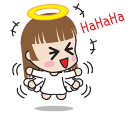 Cute Angel and Cute Demon sticker #7984256