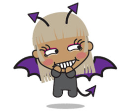 Cute Angel and Cute Demon sticker #7984257