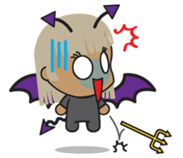 Cute Angel and Cute Demon sticker #7984261