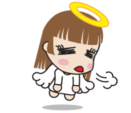 Cute Angel and Cute Demon sticker #7984262