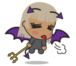 Cute Angel and Cute Demon sticker #7984263