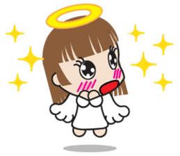 Cute Angel and Cute Demon sticker #7984264