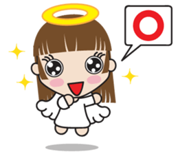 Cute Angel and Cute Demon sticker #7984276