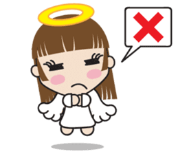 Cute Angel and Cute Demon sticker #7984278