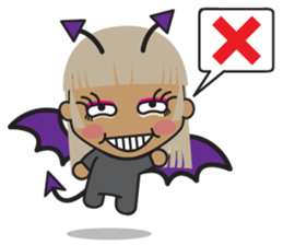 Cute Angel and Cute Demon sticker #7984279