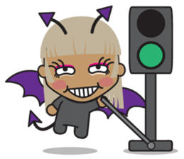 Cute Angel and Cute Demon sticker #7984281