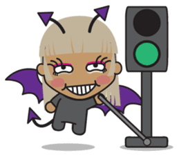 Cute Angel and Cute Demon sticker #7984281
