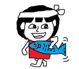 KOKESHI CHAN sticker #7984541