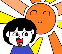 KOKESHI CHAN sticker #7984546