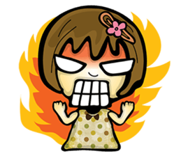 Tid-Tee She's There sticker #7984718